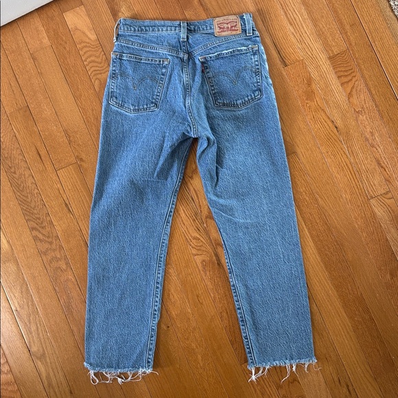 Levi’s 501 Jeans Size W27 L26 Button-fly - Picture 8 of 10